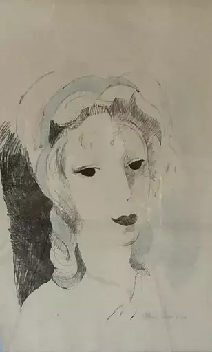 マリー・ローランサン - 版画 - Portait de Femme