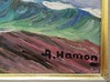 Adrien HAMON - Painting - Collioure, gros temps au cap bear