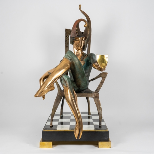 Arsen AVETISYAN - 雕塑 - LE ROI DE TREFLE