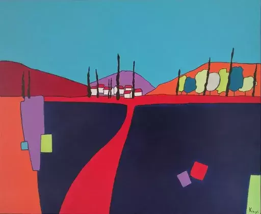 Carole CARPIER - Gemälde - PROVENCE IV