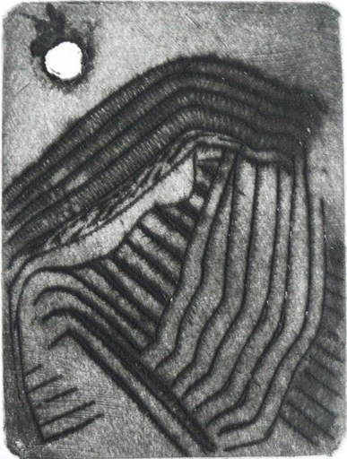 Raymond VEYSSET - Print-Multiple - Terre de lune
