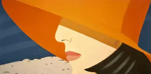 亚历克斯·卡茨 - 版画 - Orange Hat