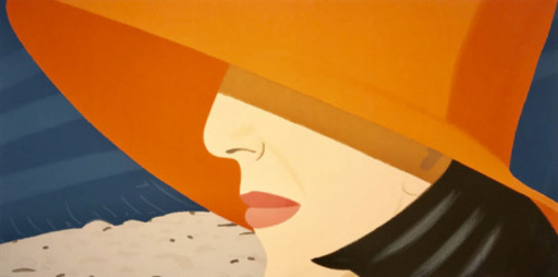 Alex KATZ - Print-Multiple - Orange Hat
