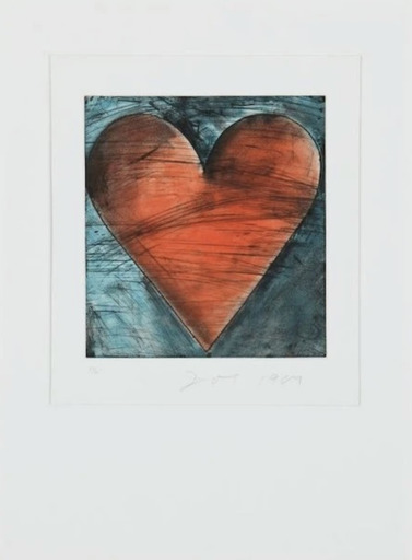 Jim DINE - Print-Multiple - The Philadelphia Heart