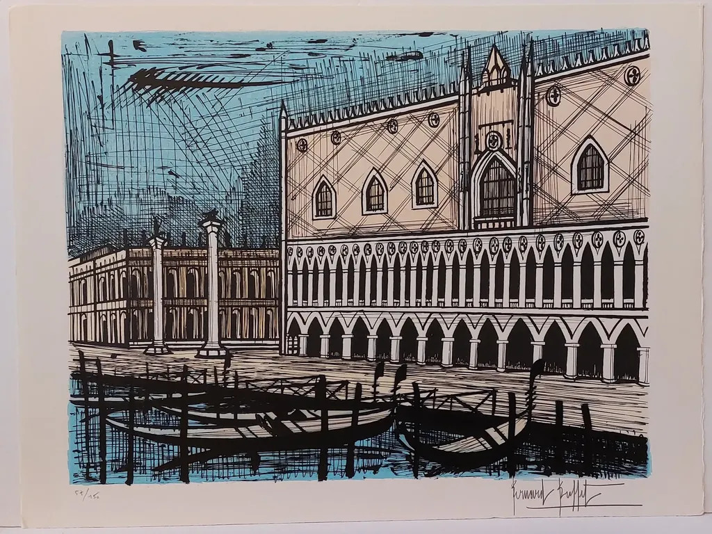 Le Palais des Doges | Bernard BUFFET | vente en ligne art | artprice