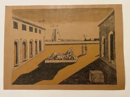 Piazza d'Italia by | Giorgio DE CHIRICO | buy art online | artprice