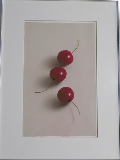 Robert Baard PETERSON - Drawing-Watercolor - Three Cherries 3