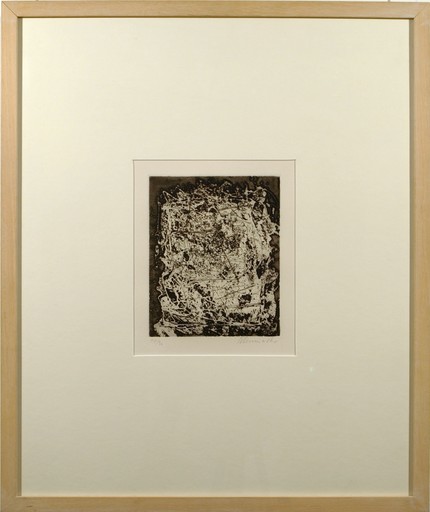 Emil SCHUMACHER - Print-Multiple - "Ohne Titel"