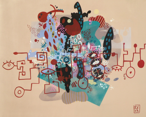 Thierry CORPET - Gemälde - Miles Davis in July
