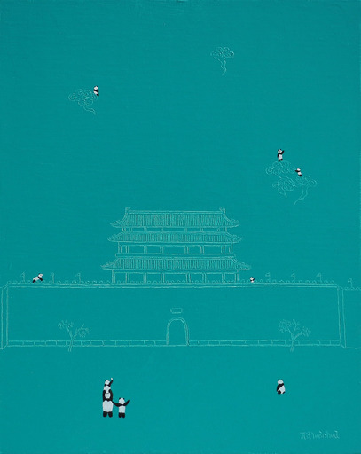JIA Yuan Hua - Pittura - On the Cloud No.2
