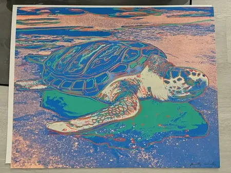 Turtle (FS II.360A) by | Andy WARHOL | buy art online | artprice