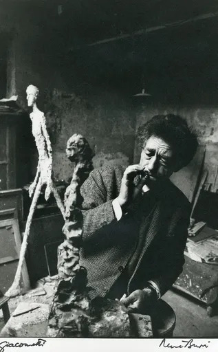 René BURRI - 照片 - Alberto Giacometti