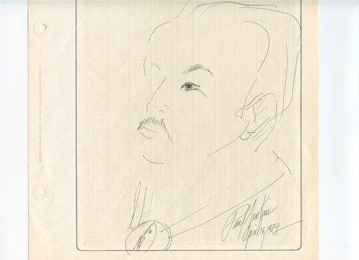 Paul JENKINS - Disegno Acquarello - DESSIN À L'ENCRE 1984 SIGNÉ HANDSIGNED INK DRAWING DUNKERQUE