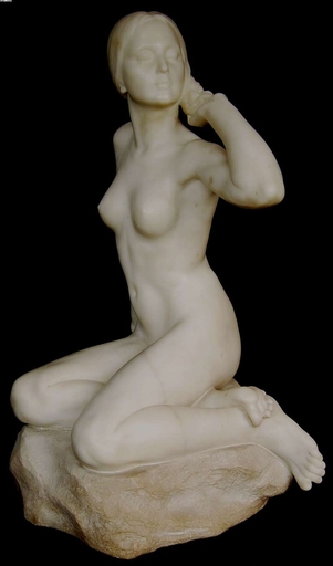 Leonard CRASKE - Sculpture-Volume - Nude Study
