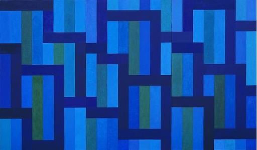 Shin SHIMIZU - Painting - Matin bleu
