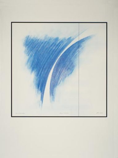 Günter WIRTH - 版画 - Stompn' with Blue