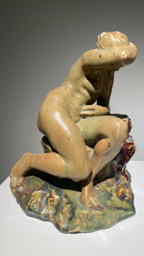 Adrien DALPAYRAT - 陶瓷  - Naïade sur un rocher