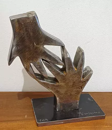 Giuliano TOMAINO - Skulptur Volumen - mani