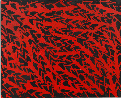 Sergio RAGALZI - Painting - Insetti rossi