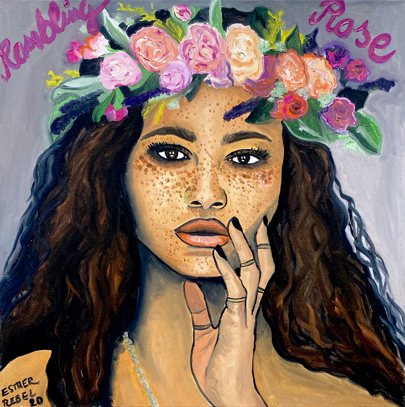 Rambling Rose by | Esther REBEL | buy art online | artprice