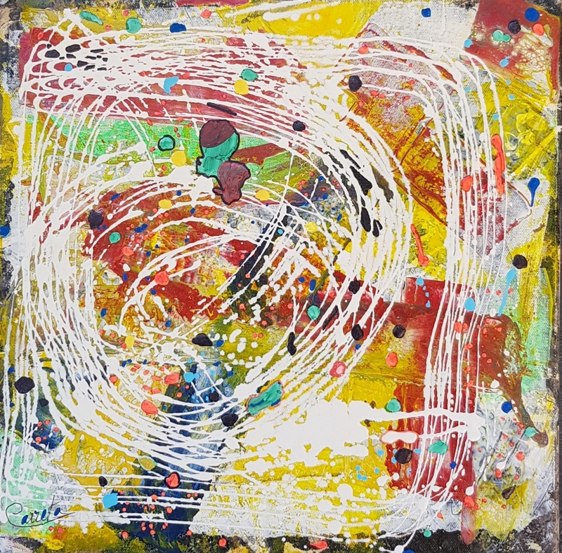 James CARRETA - Painting - Turbulence