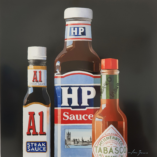 Toni BECERRA - Painting - Sauce & Tabasco