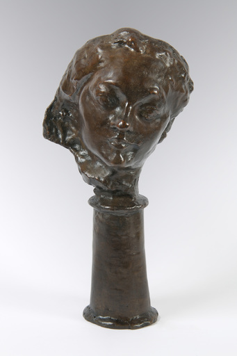 Auguste RODIN - Escultura - Petite tête au nez retroussé