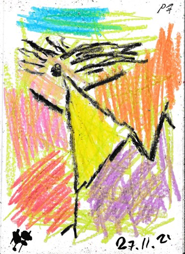 Harry BARTLETT FENNEY - Drawing-Watercolor - Paula # 5 (27 11 21)