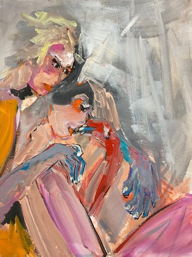 Françoise LEBLANC - Drawing-Watercolor - Femmes je t aime