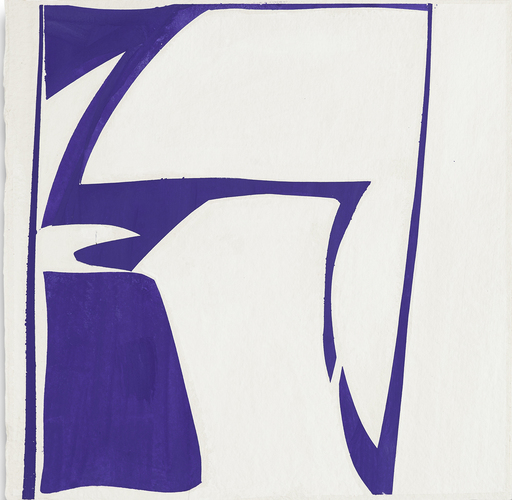 Joanne FREEMAN - Drawing-Watercolor - Covers 13 Purple