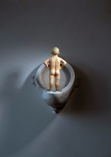 Hans KUYPER - Ceramiche - Little Hans and the art