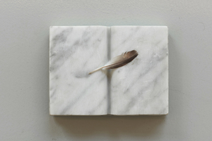 Mirella BENTIVOGLIO - Skulptur Volumen - La firma del vento