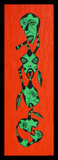 KEJ - Painting - Totem