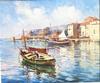 Albert Ferdinand DUPRAT - Pintura - villefranche sur mer