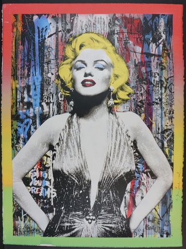MR BRAINWASH - Gemälde - Marilyn For Ever