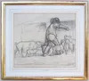 Jean François MILLET - Drawing-Watercolor - Untitled