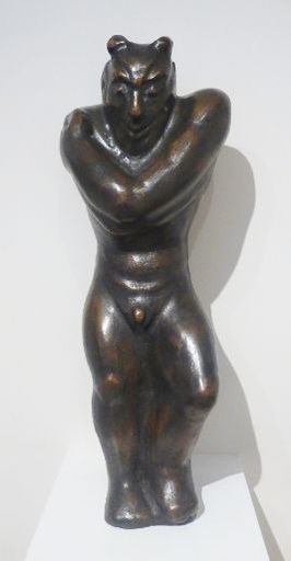 Margarete MOLL - Sculpture-Volume - Frierender Faun