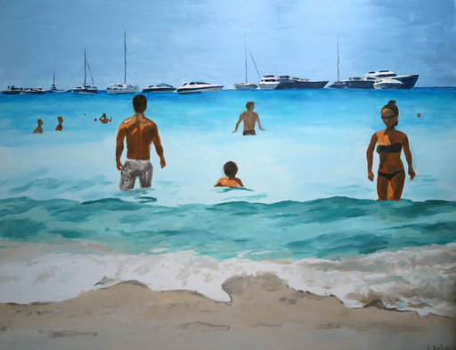 Karine BARTOLI - Painting - Formentera