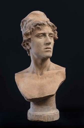 Giuseppe GUASTALLA - 雕塑 - Ritratto rinascimentale