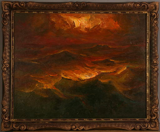 Aleksandrs ZVIEDRIS - Painting - Sea. Before sunset