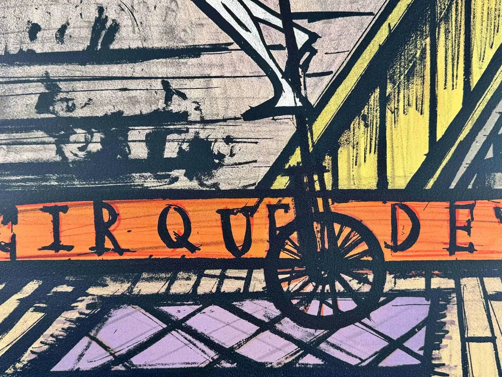Le monocycle by | Bernard BUFFET | buy art online | artprice