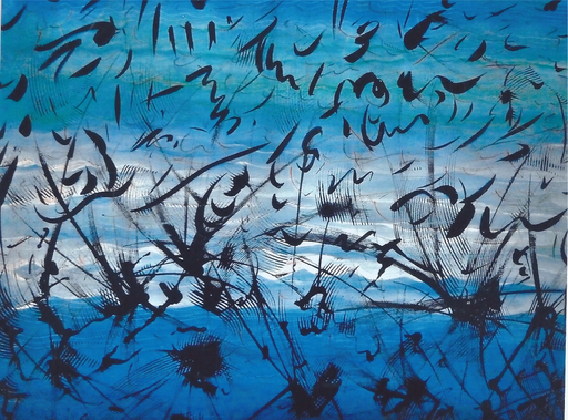Didier ANGELS - Gemälde - FONDS MARINS