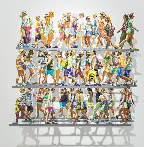 David GERSTEIN - Skulptur Volumen - 5Th Avenue 