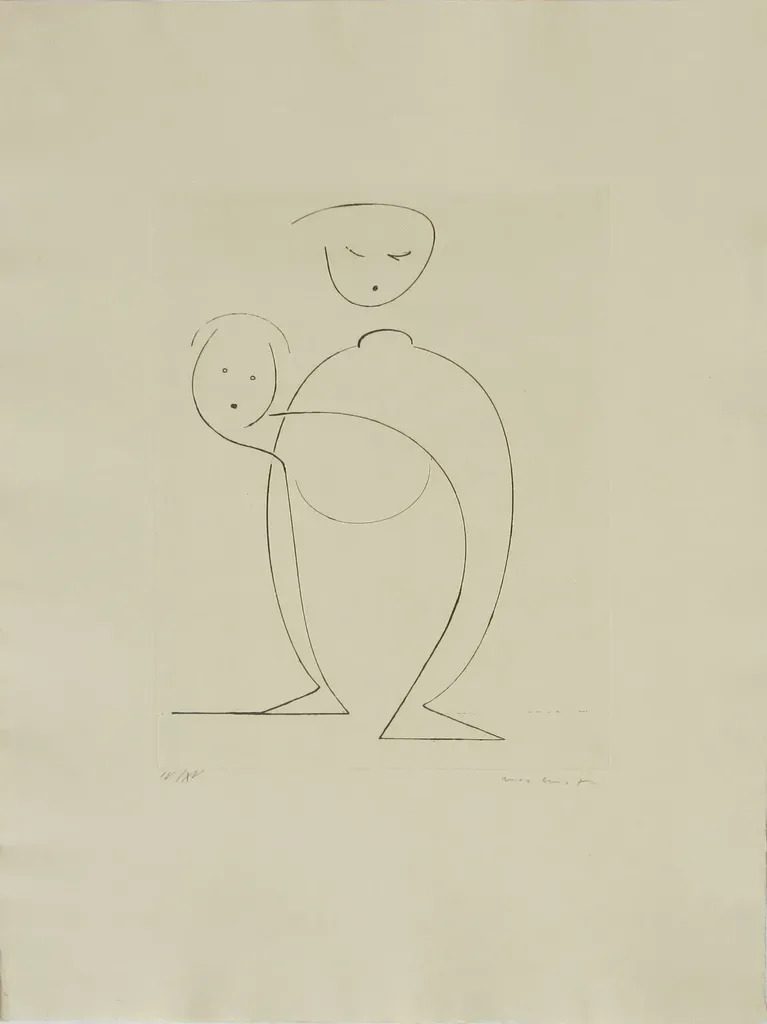 Max Ernst、マックス・エルンスト【SANS TITRE】 Max Ernst: The Fireside Angel 22x30 Archival Quality Fine Art