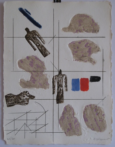 James COIGNARD - Print-Multiple - GRAVURE 1974 SIGNÉE AU CRAYON NUM/60 HANDSIGNED ETCHING