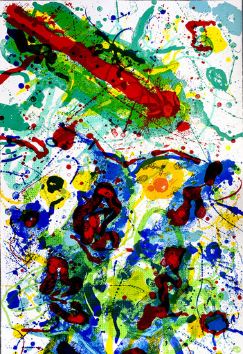 Sam FRANCIS - Stampa-Multiplo - Untitled (SF-341)
