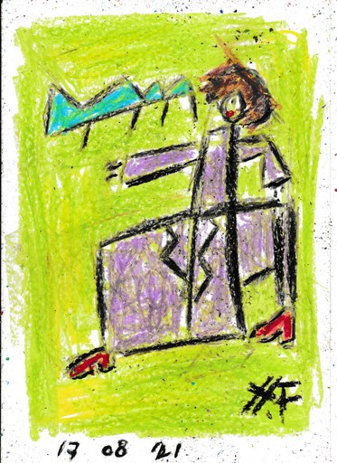 Harry BARTLETT FENNEY - Drawing-Watercolor - vide grenier 3 (17 08 21)