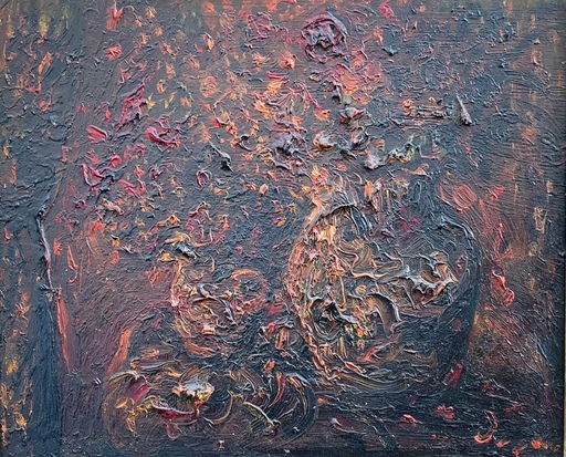 Sylvain VIGNY - Gemälde - Abstraction 
