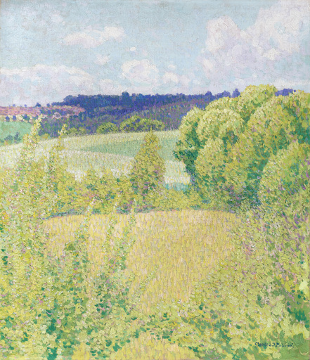 Charles Johann PALMIÉ - 绘画 - Sommerlandschaft