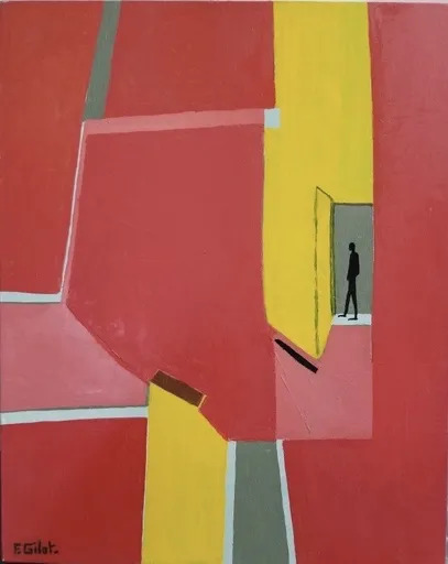 Françoise GILOT - Gemälde - Corridor